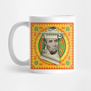 Mexican Lincoln / Money Origami Mug